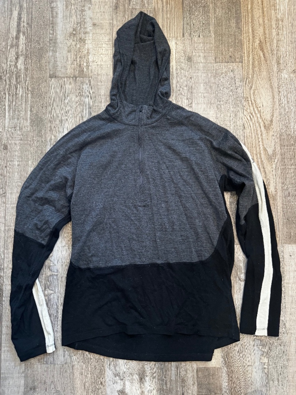 Icebreaker Men's Merino Wool 200 Oasis+ Long Sleeve Half Zip Thermal Hoodie - XL